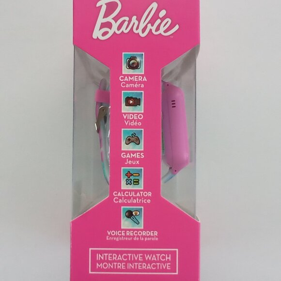 BARBIE INTERACTIVE SMART WATCH FROM MATTEL FOR KIDS  6 YEARS  +  MODEL # BAB4108 - Picture 4 of 7